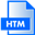 HTM File Extension Icon 32x32 png